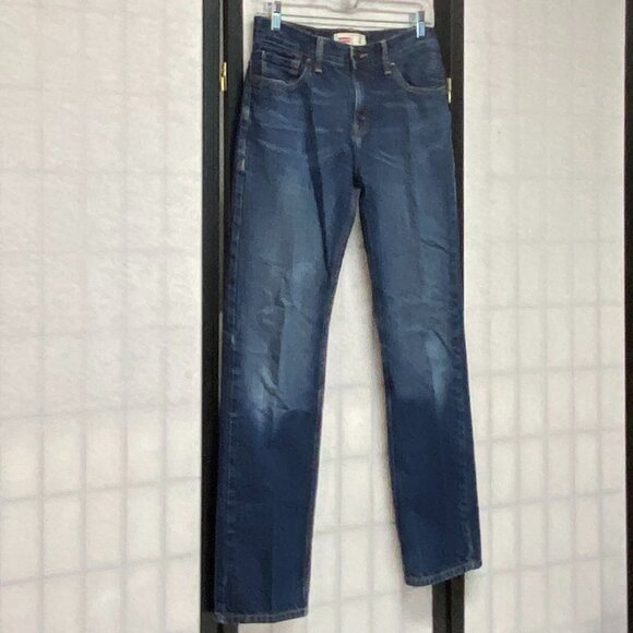 Levi's Mid Rise 511 Slim Fit Straight Denim Jeans 30" x 30" Faded Dark Wash - Picture 3 of 14